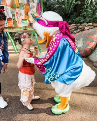 Molly and Daisy Duck