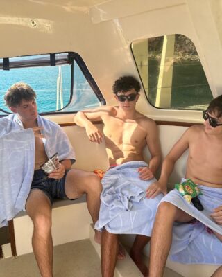 Hayden and buds chillin'