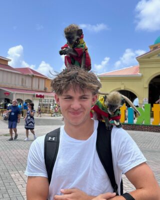 Hayden and his new best friends