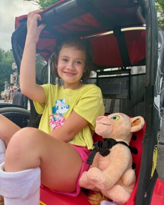 Emory sharing a beautiful smile at Disney World